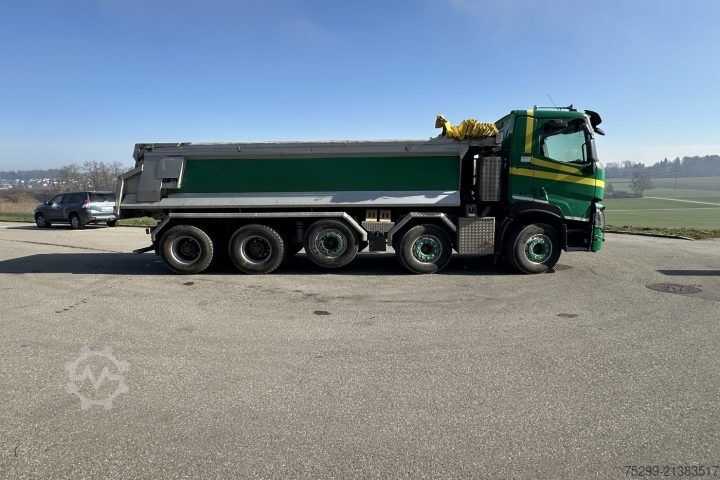 Camión volquete Renault C520 10x4 Langendorf Turbo defekt  / Swiss-Vehicle