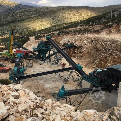 Constmach Stone Crushing Plant Stationary stone crusher plant 500 T/H