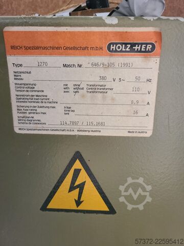 Vertikalna testera panela Holz-Her 1270