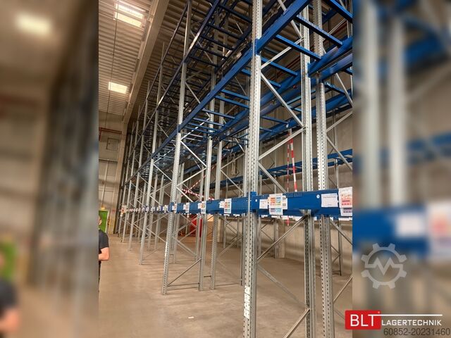 Schwerlastregal Industrieregal 93 lfm SSI Schäfer PR600 Palettenregale H:1150cm , 4000 kg Fachlast Hochregale
