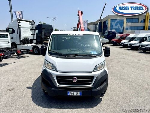 βαν με γερανό τοποθετημένο σε φορτηγό FIAT DUCATO MAXI 130 MTJ DOPPIA CABINA