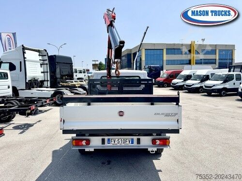 βαν με γερανό τοποθετημένο σε φορτηγό FIAT DUCATO MAXI 130 MTJ DOPPIA CABINA