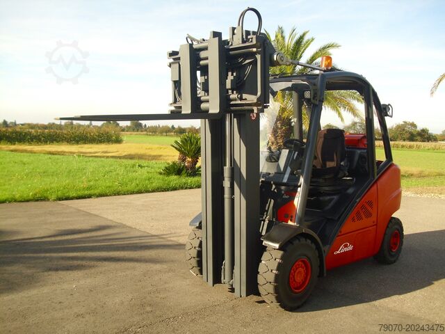 Chariot élévateur à 4 roues Linde H35T-02-X393 TRIPLEX - ZVG/SS 12.900 EUR