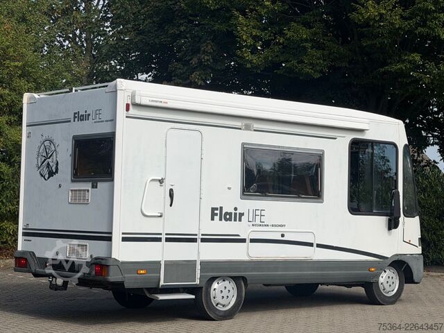 Camper integrado NIESMANN+BISCHOFF Fiat 2.5 D Flair Life Hubbett Kamera Ahk