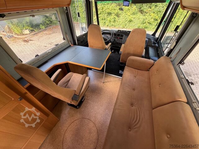 Camper integrado NIESMANN+BISCHOFF Fiat 2.5 D Flair Life Hubbett Kamera Ahk