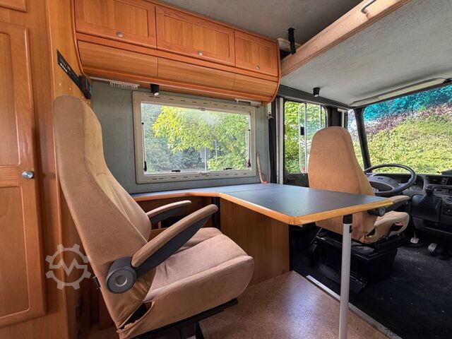 Camper integrado NIESMANN+BISCHOFF Fiat 2.5 D Flair Life Hubbett Kamera Ahk