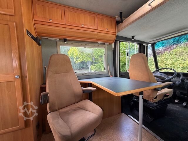 Camper integrado NIESMANN+BISCHOFF Fiat 2.5 D Flair Life Hubbett Kamera Ahk