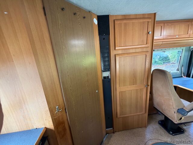 Camper integrado NIESMANN+BISCHOFF Fiat 2.5 D Flair Life Hubbett Kamera Ahk