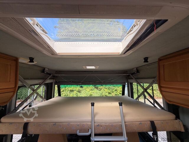 Camper integrado NIESMANN+BISCHOFF Fiat 2.5 D Flair Life Hubbett Kamera Ahk