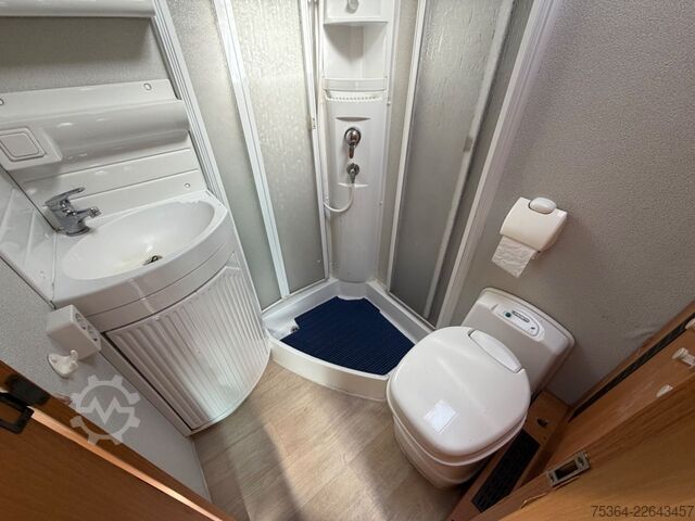 Camper integrado NIESMANN+BISCHOFF Fiat 2.5 D Flair Life Hubbett Kamera Ahk