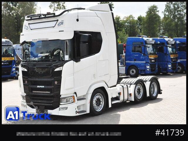 Tractor estándar SCANIA Scania R 500 A6x2 LL Navi Lenk Retarder 70to