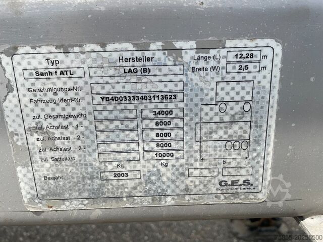Tank LAG O-3-34TD H2O2 / 3 Kammer / 11- 6 - 11 = 28.000 ...