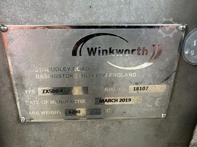 Winkworth model ZX500-6 roestvrijstalen mixer / extruder WINKWORTH ZX500-6