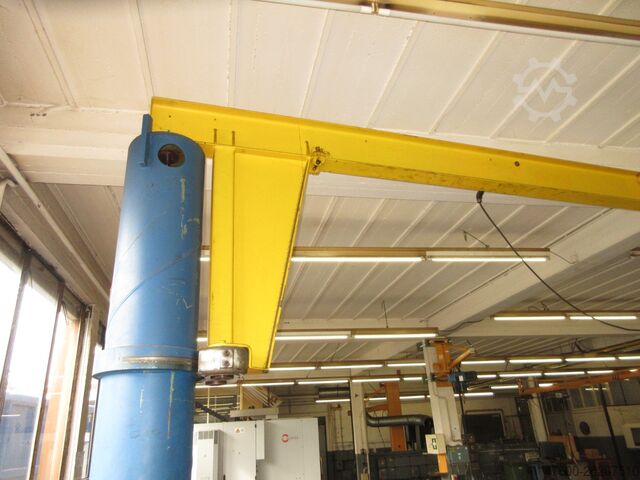 Kolomzwenkkraan Zwenkzwenkkraan Kettingtakel Abus VS Kran Drehkran Hallenkran L4m 1to Demag Kettenzug NL 1000Kg H3,5m