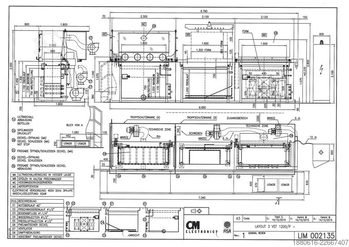 Ultrasoon matrijsreinigingsinstallatie FISA Spezial 3 VST 1200/P-INSON+Z1