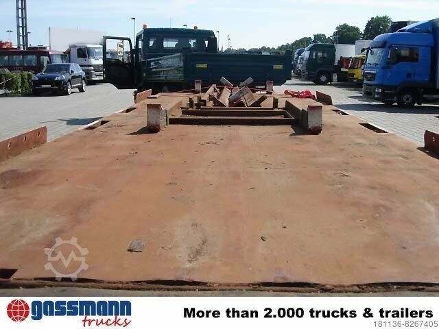 Haakarmaanhanger Renders Anhänger für Absetzcontainer