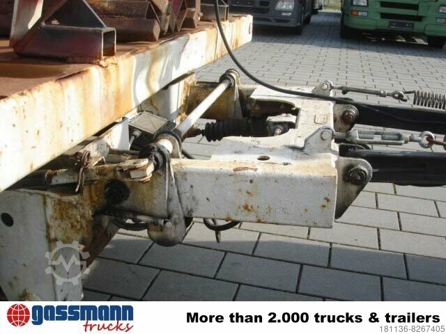 Haakarmaanhanger Renders Anhänger für Absetzcontainer