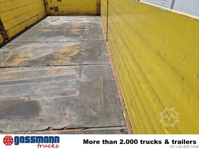 Otwarta przyczepa z plandeką Krone AZP 18 Baustoffanhänger, 5x VORHANDEN!