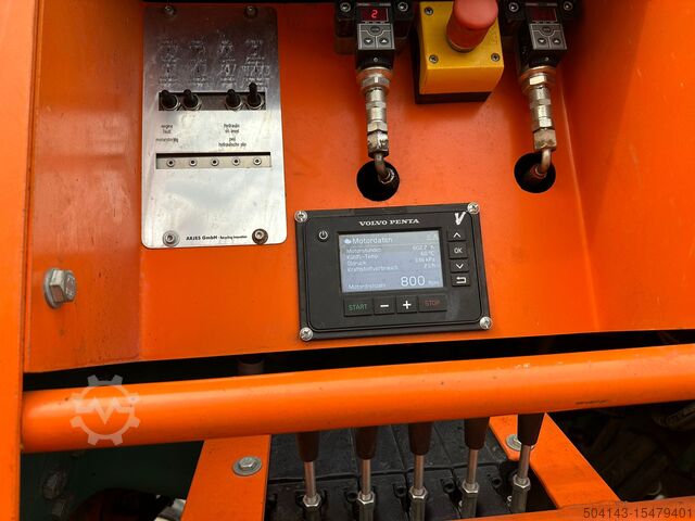 Tweeassige versnipperaar Arjes Impaktor 250 - incl. 2 sets of shafts