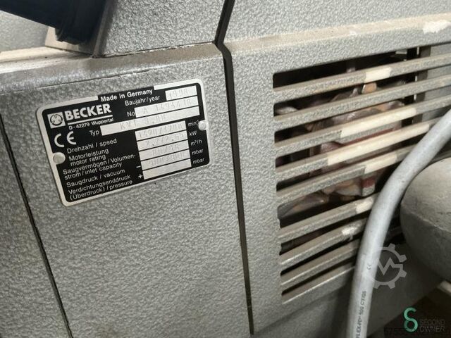 Vakuumpumpe Becker KVT 3.80 1998 Becker KVT 3.80
