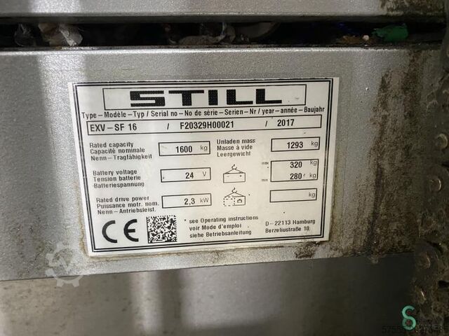 Stapelaar Still EXV-SF16