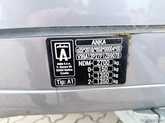 Pferdeanhänger  2 Pferdeanh.ANKA Hengstemodell,Sattelk. mit Bett