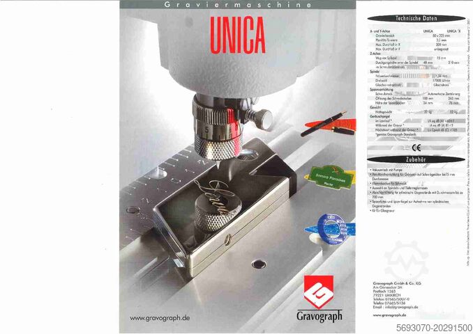 Graveermachine Gravograph Unica TX / Star