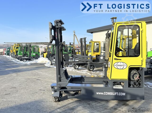 Carrello elevatore a 4 direzioni Combilift C3000 GAS DUPLEX PLATFORM 1500 FREE LIFT