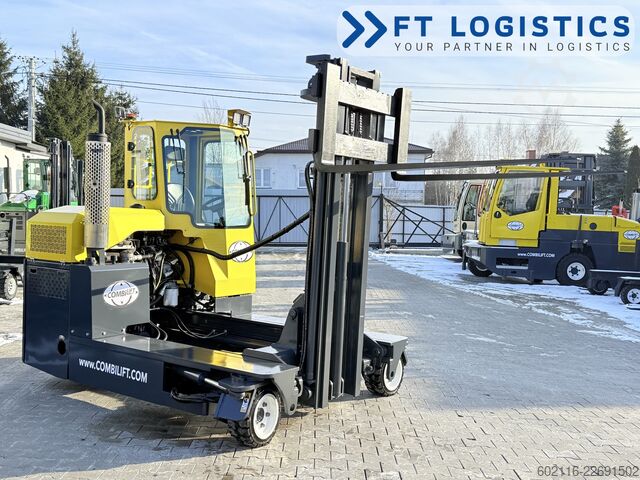 Carrello elevatore a 4 direzioni Combilift C3000 GAS DUPLEX PLATFORM 1500 FREE LIFT
