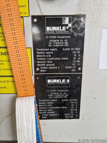 Rulo kaplama makinesi Buerkle SAS1300