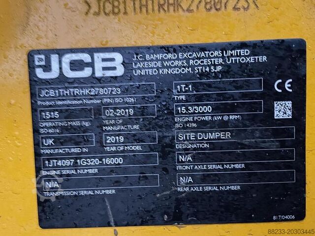 Mini deponija JCB 1 THT