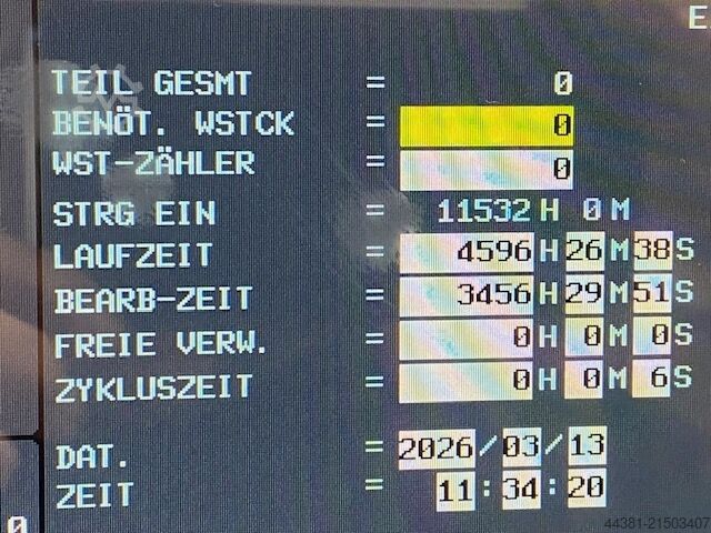 Centro de maquinação vertical DOOSAN DNM 750 L II