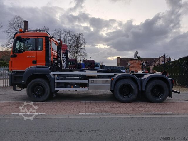 Haakarm vrachtwagen MAN TGS 26.460  6x4 containersysteem id 67