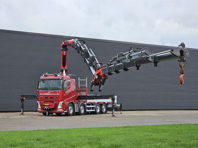 Φορτηγό γερανού Volvo FH 540 8x2/6 / PALFINGER 65 t/m CRANE + JIB