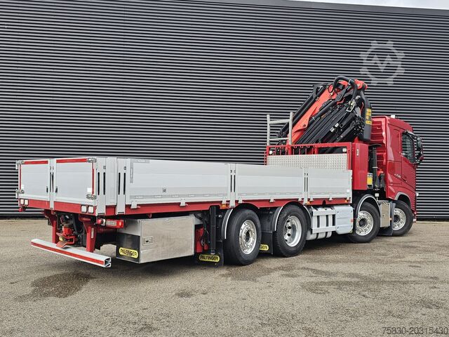 Φορτηγό γερανού Volvo FH 540 8x2/6 / PALFINGER 65 t/m CRANE + JIB