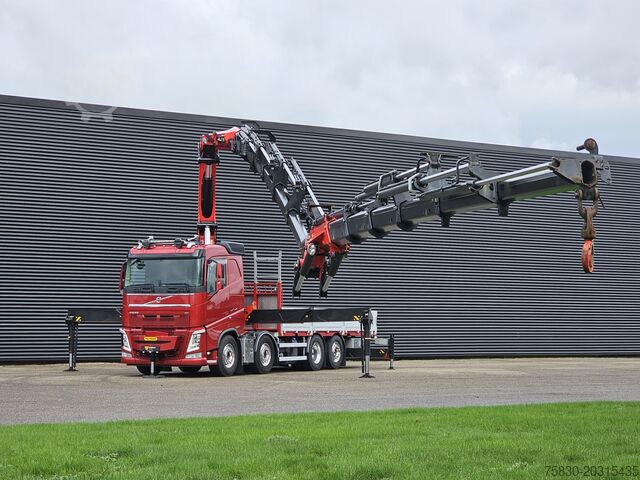 Lastplattform Volvo FH 540 8x2/6 / PALFINGER 65 t/m CRANE + JIB