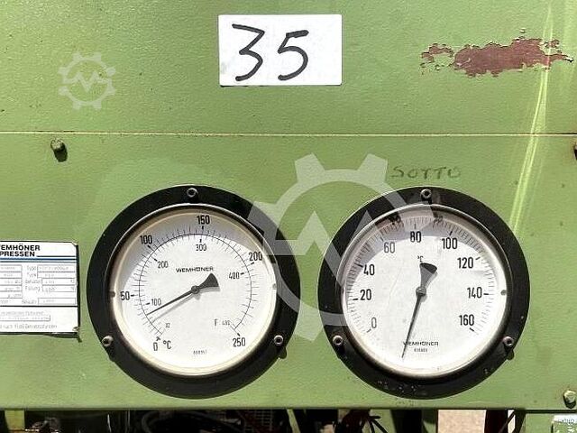 πρέσα διαμόρφωσης Wemhöner VOF 2 400-2