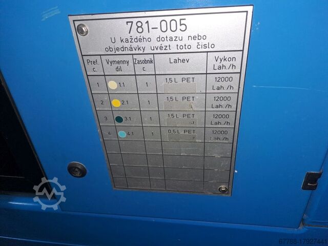 PET-flaskblåsmaskin 12 000 bph KRONES CONTIFORM