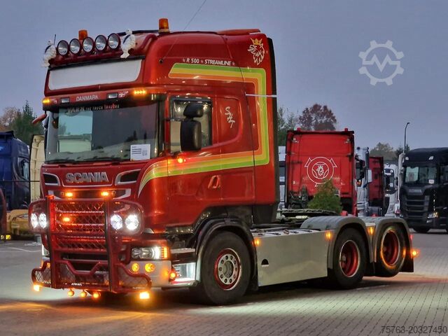 Standaard-SZM Scania R500 V8 LA6X2MNB Manuel gearbox/ Retarder / Ful...