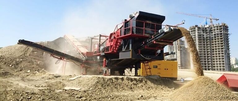 Mobile Brecheranlage Constmach Mobile Crushing Plant 200 TPH Mobile Limestone Crushing Plant
