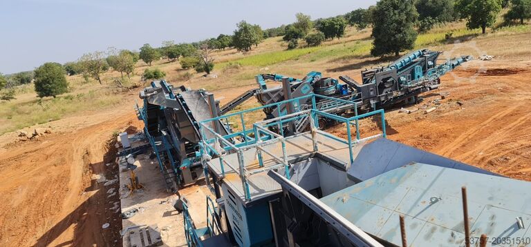 Mobile Brechanlage Constmach Mobile Rock Crushing Plant 120-150 tph mobile rock crushing plant