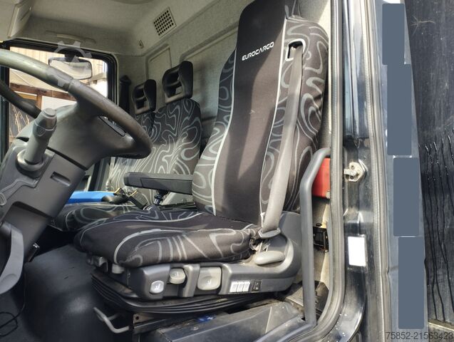 Dobozos teherautó Iveco ML 75E18 EUROCARGO Koffer Ladebordwand