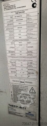 Hűtőgép M.T.A. S.p.A. TAE EVO 031