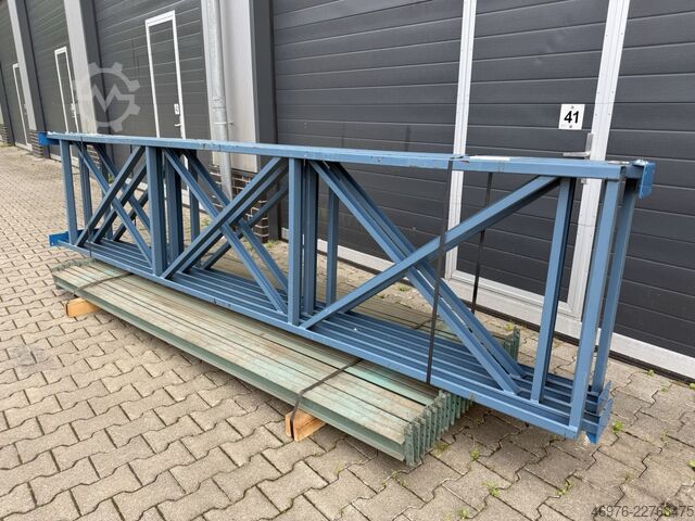 3.930 x 870 mm / Μήκος ραφιού: 12,45 τρέχοντα μέτρα. Hovuma Palettenregalanlage Palettenregal Regal