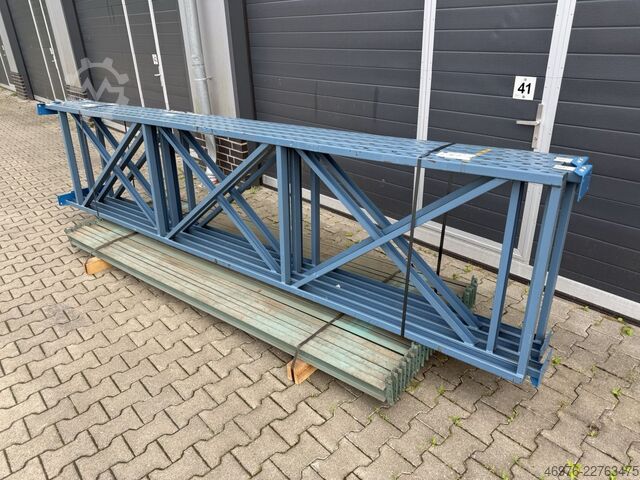 3.930 x 870 mm / Μήκος ραφιού: 12,45 τρέχοντα μέτρα. Hovuma Palettenregalanlage Palettenregal Regal