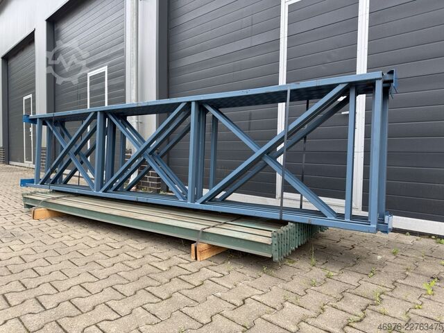 3.930 x 870 mm / Μήκος ραφιού: 12,45 τρέχοντα μέτρα. Hovuma Palettenregalanlage Palettenregal Regal
