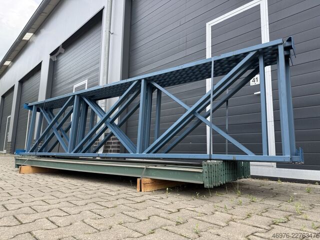 3.930 x 870 mm / Μήκος ραφιού: 12,45 τρέχοντα μέτρα. Hovuma Palettenregalanlage Palettenregal Regal