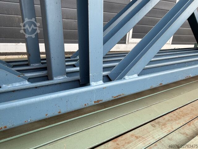 3.930 x 870 mm / Μήκος ραφιού: 12,45 τρέχοντα μέτρα. Hovuma Palettenregalanlage Palettenregal Regal