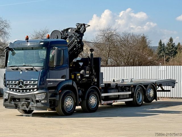 Autolaadkraan MERCEDES-BENZ AROCS 3246 * HIAB 477 F-7 HIPRO + FUNK / 8x2!