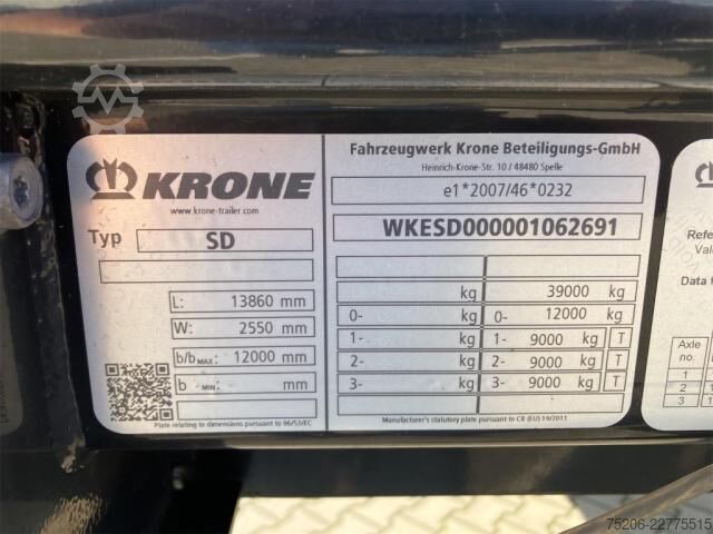 Návěs Krone B50 Standard